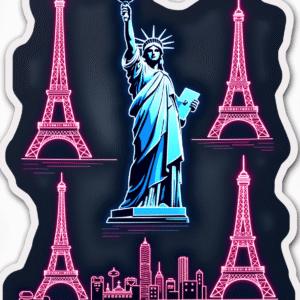 Global Landmarks - Sticker Sheet v12